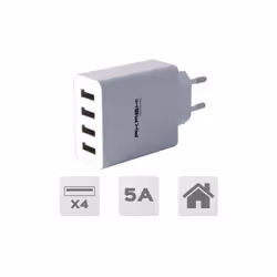 Altadif ALT4USBAC5WH chargeur d'appareils mobiles Universel Blanc Secteur