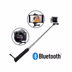 Altadif ALTSELFBTHBLK bâton support pour selfies Universel Noir