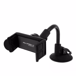 Akashi ALTCARFLEXBLK, Mobile/smartphone, Support passif, Voiture, Noir, Argent