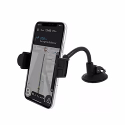 Akashi ALTCARFLEXBLK support Support passif Mobile/smartphone Noir, Argent