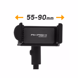 Akashi ALTCARFLEXBLK support Support passif Mobile/smartphone Noir, Argent - Vue supplémentaire 7