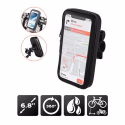 Altadif ALTBIKEWATERPBLK, Mobile/smartphone, Vélo, Moto, Scooter, Noir