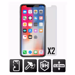 Altadif ALTSCRIP82TG, Apple, iPhone XS/X/11 Pro, Transparent, 2 pièce(s)