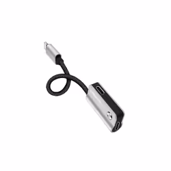 Altadif ALTLIGHTX2 changeur de genre de câble 2 x Lightning Lightning Aluminium, Noir