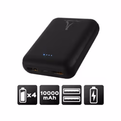 Altadif ALTPB10COMPBL banque d'alimentation électrique 10000 mAh Noir
