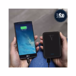 Altadif ALTPB5COMPBLK banque d'alimentation électrique 5000 mAh Noir