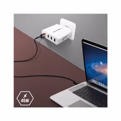 Altadif ALTACPD31USB45W chargeur d'appareils mobiles Universel Noir Secteur - Vue supplémentaire 5