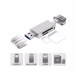 Altadif ALTSDREADER3IN1 lecteur de carte mémoire Blanc