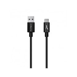 Altadif ALTCABUSBCBLK câble USB 1 m USB 2.0 USB A USB C Noir