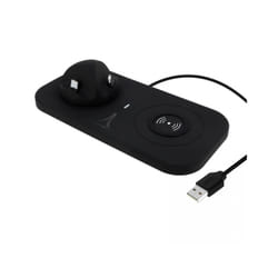Altadif ALTDOCK4IN1 chargeur d'appareils mobiles Smartphone Noir USB Recharge sans fil