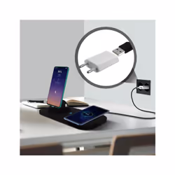 Altadif ALTDOCK4IN1 chargeur d'appareils mobiles Smartphone Noir USB Recharge sans fil - Vue supplémentaire 6