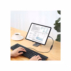 Akashi ALTADPTUSBVTC changeur de genre de câble USB Type-A USB Type-C Noir