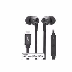 Akashi ALTINTRAMFIBLK, Avec fil, Appels/Musique, Casque, Noir
