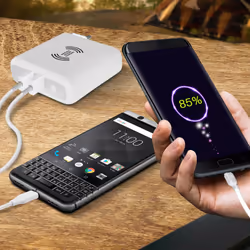 Akashi ALTACUVWIRL3USB chargeur d'appareils mobiles Écouteurs, Smartphone, Tablette Blanc USB Recharge sans fil Intérieure - Vue supplémentaire 4