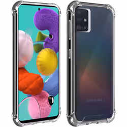 Akashi ALTCA51AG, Housse, Samsung, Galaxy A51, 16,5 cm (6.5"), Transparent