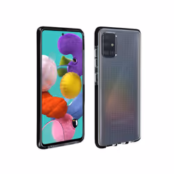 Akashi ALTCA51STRG, Housse, Samsung, Coque Galaxy A51, 16,5 cm (6.5"), Transparent