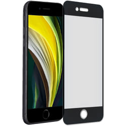 Akashi PROT PREM INTEGR IPHONE TEMPER SE/8/7/6 BLACK CONTOUR Protection d'écran transparent