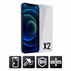 Altadif ALTSCRIP12P2TG, Apple, iPhone 12/12 Pro, Transparent, 2 pièce(s)