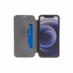 Altadif ALTFCUIRIP12PMBLK, Housse, Apple, iPhone 12 Pro Max, 17 cm (6.7"), Noir