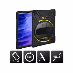 Akashi ALTCTABA7STRG étui pour tablette 10.4" Housse Noir