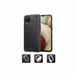 Altadif ALTCA12BLK, Housse, Samsung, Galaxy A12, 16,5 cm (6.5"), Noir