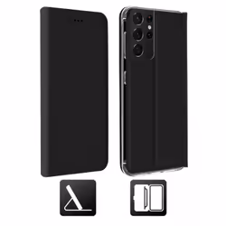 Altadif ALTFS21UBLK, Folio, Samsung, Galaxy S21 Ultra, 17,3 cm (6.8"), Noir