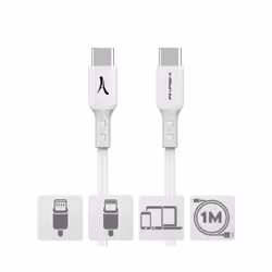 Altadif ALTCABLTCTCWH câble USB 1 m USB C Blanc
