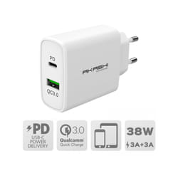 Altadif ALTACQC38WH chargeur d'appareils mobiles Universel Blanc Secteur Charge rapide
