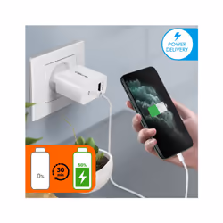 Altadif ALTACQC38WH chargeur d'appareils mobiles Universel Blanc Secteur Charge rapide