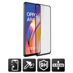 Akashi ALTSCROPA94GLASS écran et protection arrière de téléphones portables Protection d'écran transparent OPPO 1 pièce(s)