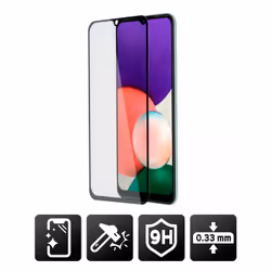 Altadif ALTSCRA22GLASS5G, Samsung, Galaxy A22 5G, Résistant aux impacts, Transparent, 1 pièce(s)