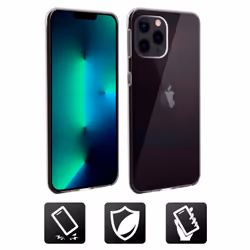 Akashi ALTCIP13PTRANS, Housse, Apple, IPHONE 13 PRO, 15,5 cm (6.1"), Transparent
