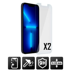 Akashi ALTSCRIP13PM2TG écran et protection arrière de téléphones portables Protection d'écran transparent Apple