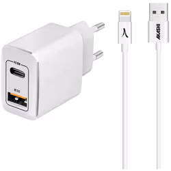 Chargeur secteur AKASHI ALTACQC20LITWH