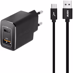 Chargeur secteur AKASHI ALTACQC20TCBK