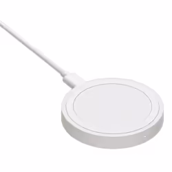 Akashi ALTCHWIRL10WH, Intérieure, Recharge sans fil, Blanc