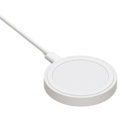 Akashi ALTCHWIRL10WH chargeur d'appareils mobiles Smartphone Blanc Recharge sans fil Intérieure