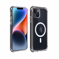 Akashi ALTCI14MAGS, Housse, Apple, iPhone 14 Plus, 17 cm (6.7"), Transparent