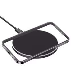 Akashi ALTCHWIRL15W chargeur d'appareils mobiles Universel Noir CC Recharge sans fil Intérieure