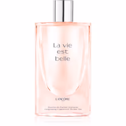 Transformez votre douche ou votre bain quotidien en un instant de plaisir intense que vous attendrez avec impatience. Le produit de douche Lancôme La Vie Est Belle parfume votre peau d’un agréable parfum tout en caressant vos sens.