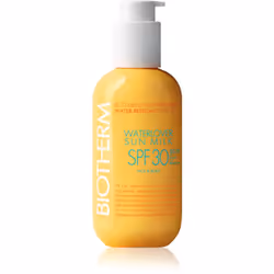Le produit Biotherm Waterlover protège efficacement votre visage contre les rayons du soleil.