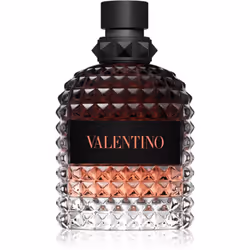Promenez-vous dans les rues nocturnes de Rome et profitez de l'atmosphère du soleil couchant. L'Eau de Toilette pour homme Valentino Born In Roma Coral Fantasy Uomo s'inspire du ciel rouge corail au-dessus de la ville éternelle
