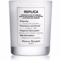 La bougie parfumée Maison Margiela REPLICA From the Garden embaume votre intérieur d’une agréable odeur et crée ainsi une atm ...