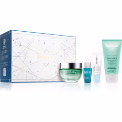 Tout le nécessaire pour une belle peau en un seul produit. Le coffret cosmétique Biotherm Aquasource Hyalu Plump Gel ne conti ...