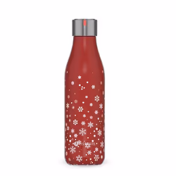 Bouteille isotherme - Les Artistes Paris - XMas 500 ml - Acier inoxydable - Rouge - Étanche