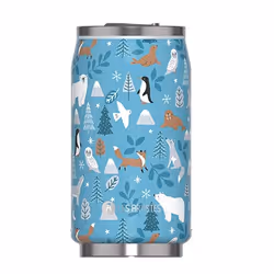 Gourde isotherme - Les Artistes Paris - Canette Polaire 280 ml - Acier inoxydable - Étanche - Design élégant