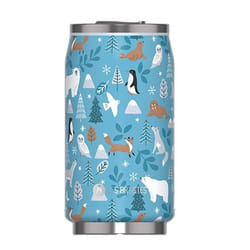 Gourde isotherme - Les Artistes Paris - Canette Polaire 280 ml - Acier inoxydable - Étanche - Design élégant