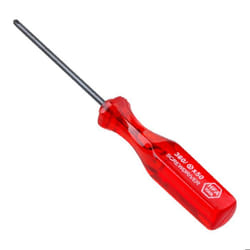 Tournevis triwing - Nintendo - Outil spécialisé - Compatible Wii Switch DS - Neuf - Rouge