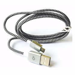 Carrefour 3614612082957, 1 m, USB A, Micro-USB A, USB 2.0, Noir