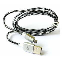 Carrefour 3614612082957 câble USB USB 2.0 1 m USB A Micro-USB A Noir